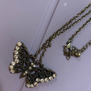 butterfly long necklace 🦋🦋